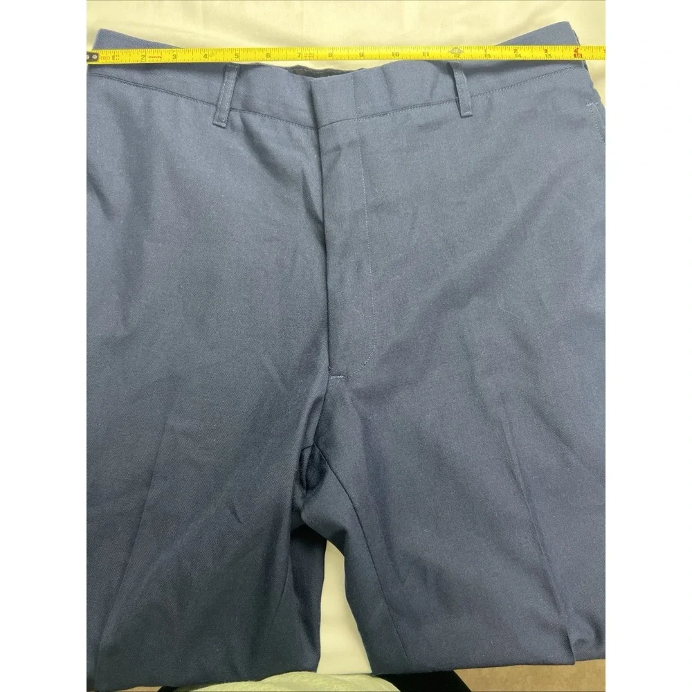 US Air Force USAF Current Issue Mens 33x25 Service Dress Blues Trousers 1620‎ A5